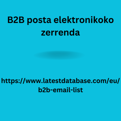 B2B posta elektronikoko zerrenda