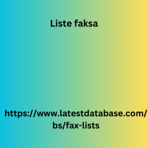 Liste faksa