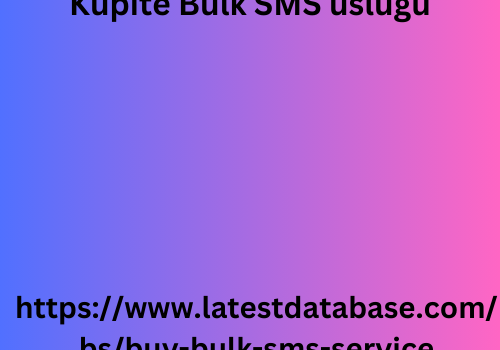 Kupite Bulk SMS uslugu