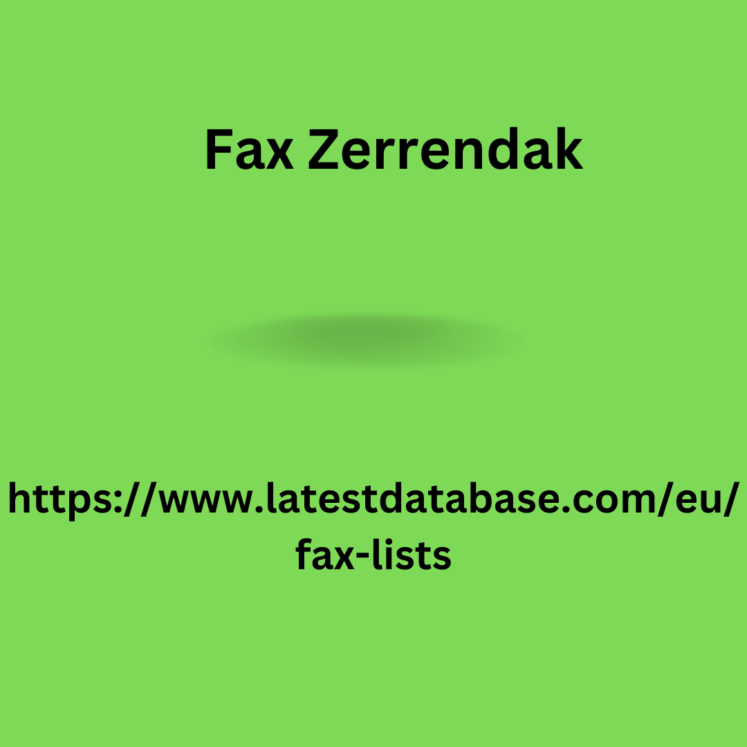 Fax Zerrendak