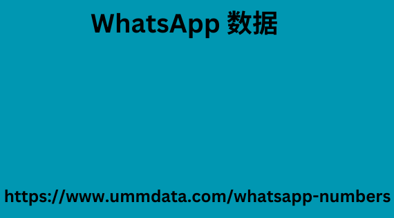 WhatsApp 数据