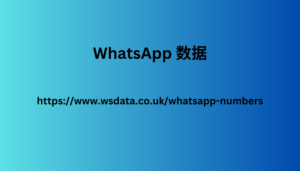 WhatsApp 数据