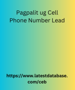 Pagpalit ug Cell Phone Number Lead